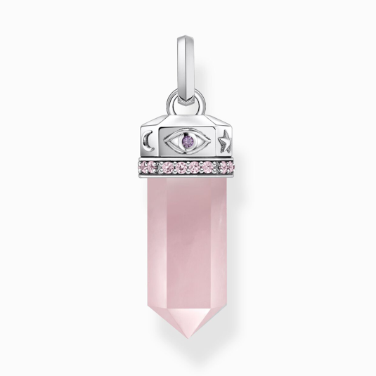 THOMAS SABO medál Hexagon Rose quartz medál PE955-640-9 ékszer rendelés online