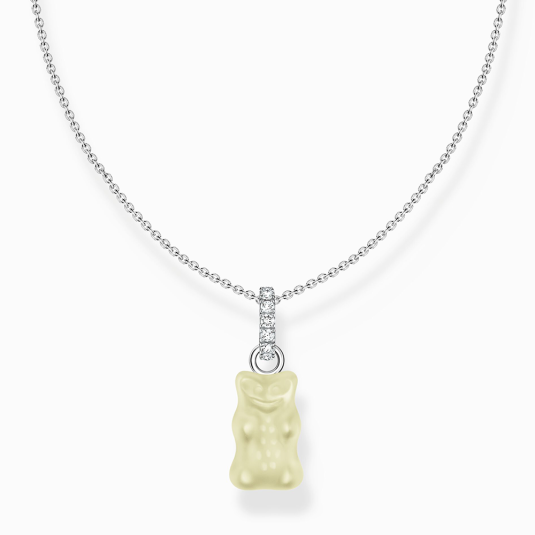 THOMAS SABO x HARIBO nyaklánc Fehér aranymedve nyaklánc KE2209-052-14 ékszer rendelés online