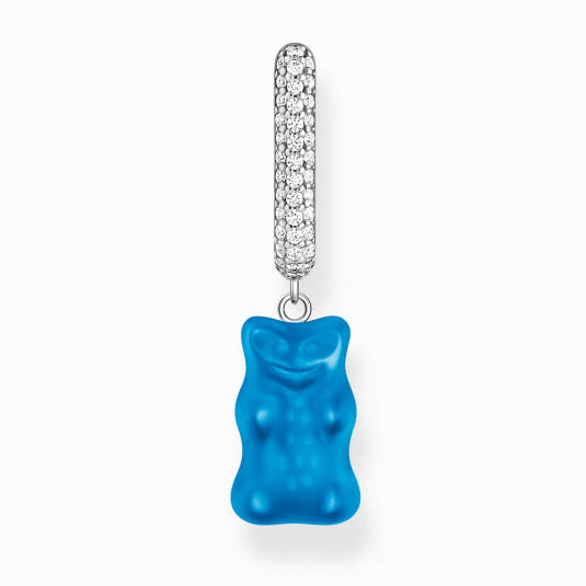 THOMAS SABO x HARIBO darab fülbevaló Kék aranymedve fülbevaló CR727-052-1 ékszer rendelés online