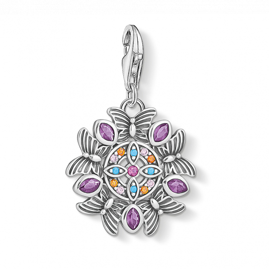 THOMAS SABO charm medál Amulet kaleidoscope silver medál 1827-477-7 ékszer rendelés online