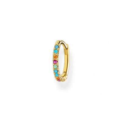 THOMAS SABO fél pár fülbevaló Colourful stones gold fülbevaló CR659-488-7 ékszer rendelés online