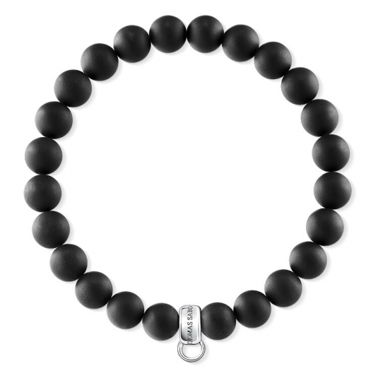 THOMAS SABO charm karkötő Black karkötő X0219-023-11 ékszer rendelés online