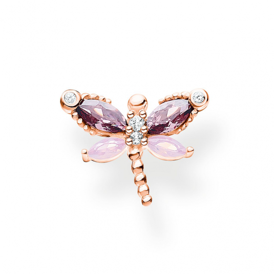 THOMAS SABO fél pár fülbevaló Dragonfly  with stones rose gold fülbevaló H2188-321-7 ékszer rendelés online