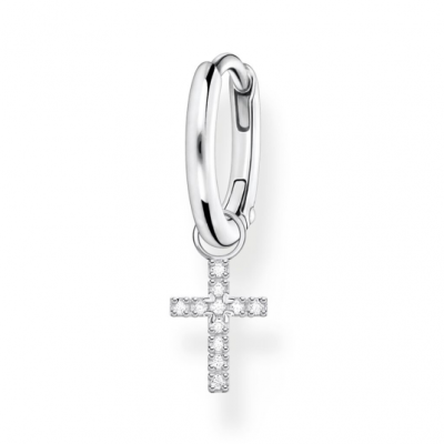 THOMAS SABO fél pár fülbevaló Cross silver fülbevaló CR709-051-14 ékszer rendelés online