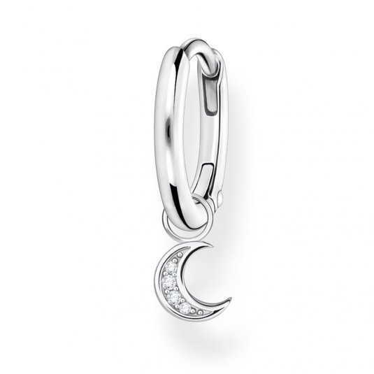 THOMAS SABO fél pár fülbevaló Moon silver fülbevaló CR708-051-14 ékszer rendelés online