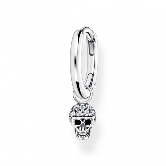 THOMAS SABO fél pár fülbevaló Skull silver fülbevaló CR706-643-14 ékszer rendelés online