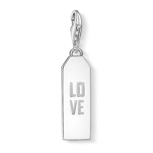 THOMAS SABO Love silver charm medál medál 1738-001-21 ékszer rendelés online