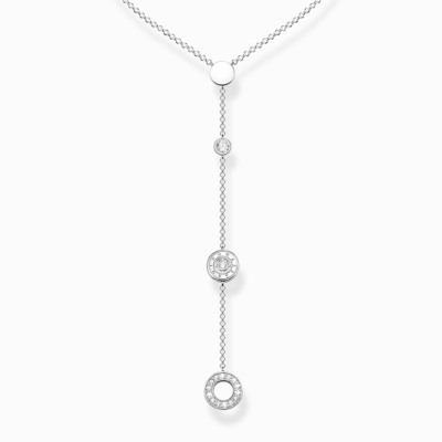 THOMAS SABO nyaklánc Circle with white nyaklánc KE1879-051-14 ékszer rendelés online