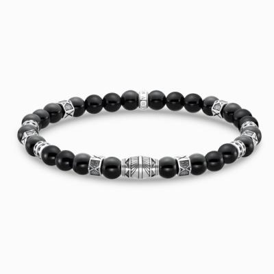 THOMAS SABO karkötő Black onyx karkötő A2087-507-11 ékszer rendelés online