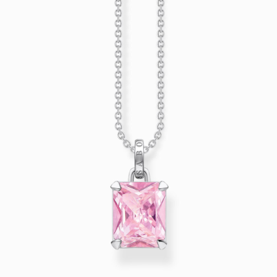 THOMAS SABO nyaklánc Pink stone nyaklánc KE1964-051-9 ékszer rendelés online