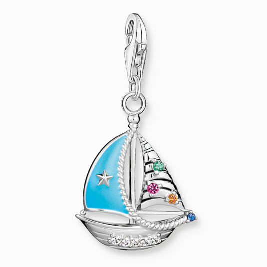 THOMAS SABO charm medál Sailing boat medál 1927-340-7 ékszer rendelés online