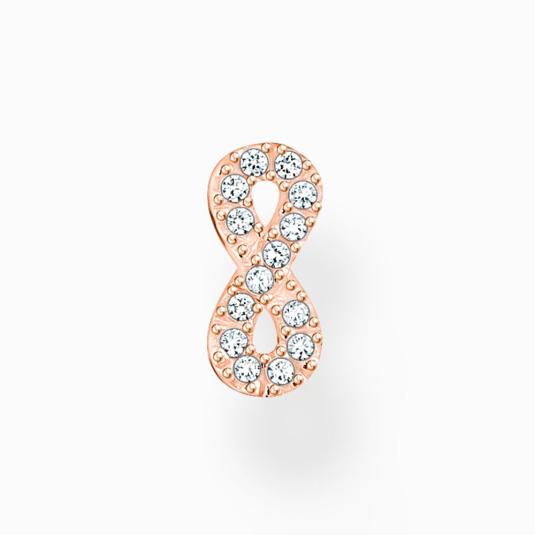 THOMAS SABO fél pár fülbevaló Infinity rose gold fülbevaló H2216-416-14 ékszer rendelés online