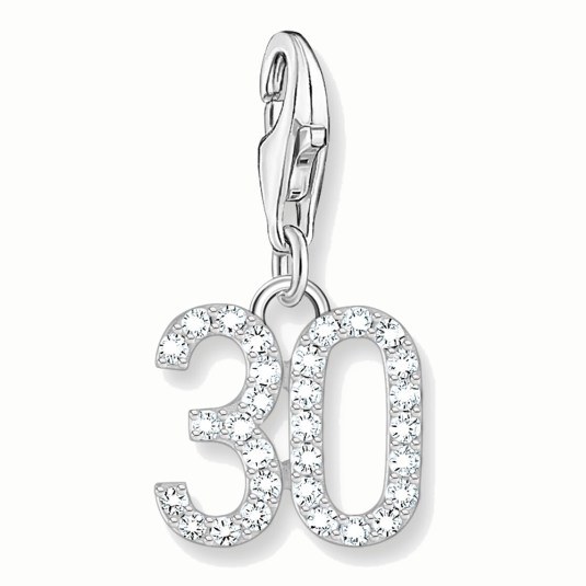 THOMAS SABO charm medál Number 30 medál 2136-051-21 ékszer rendelés online