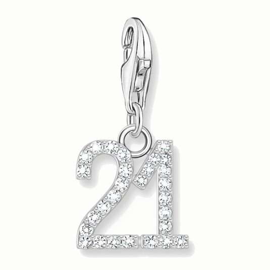 THOMAS SABO charm medál Number 21 medál 2135-051-21 ékszer rendelés online