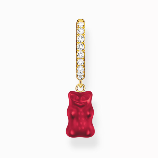 THOMAS SABO x HARIBO Red goldbear fél pár fülbevaló fülbevaló CR726-414-10 ékszer rendelés online