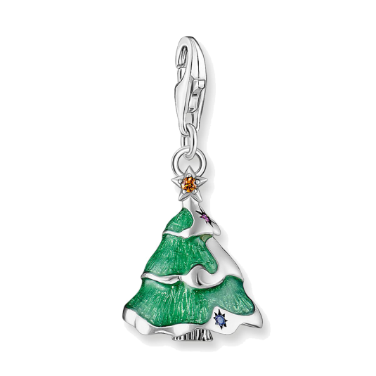 THOMAS SABO Karácsonyfa charm medál medál 2198-390-7 ékszer rendelés online