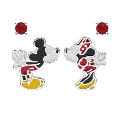 DISNEY Mickey és Minnie ezüst fülbevaló fülbevaló SS00004SRRL.CS ékszer rendelés online